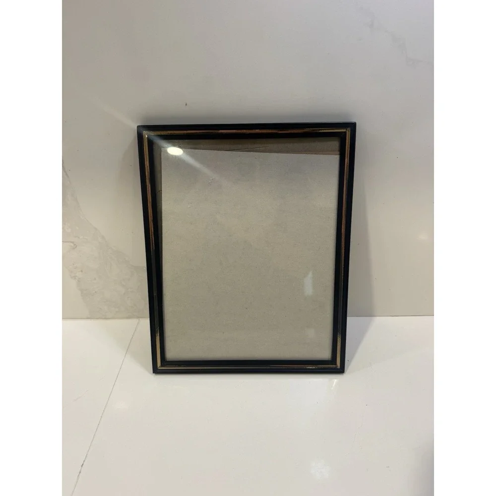Frame Gold Black 8x10 Photo Picture Frame Antique